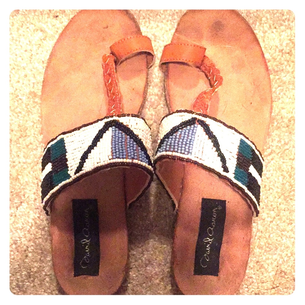 Beaded Sandals Size 7